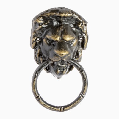 Ручка "Лев" №1 (кнокер) - код Л1002