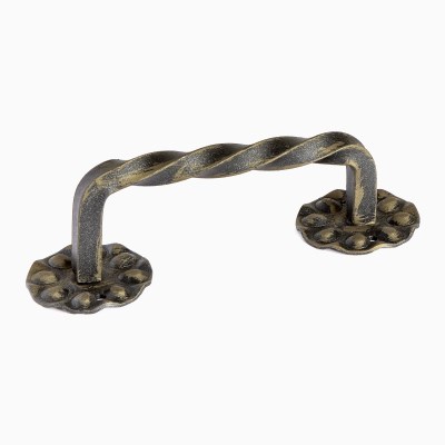 Ручка-скоба "Витая" (бронза) - код Л1007