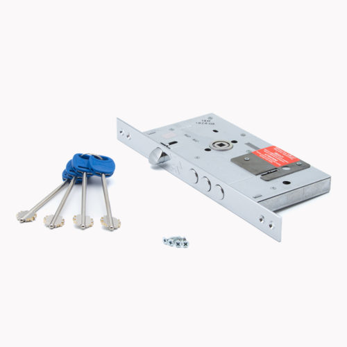 Kale  Замок врезной 252RL-85BS60-CP-4K (w/oSP,w/oRos) (сувальдный)