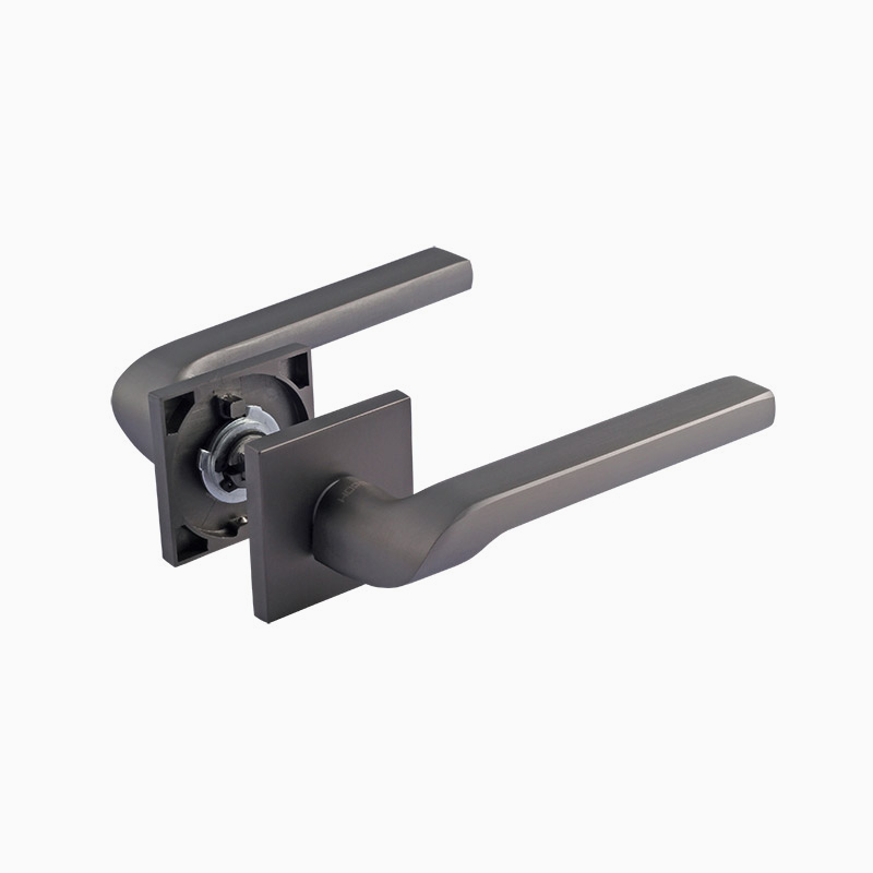 Н-М Ручка дверная Slim 131К (графит) Н-М Ручка дверная Slim 131К (графит)