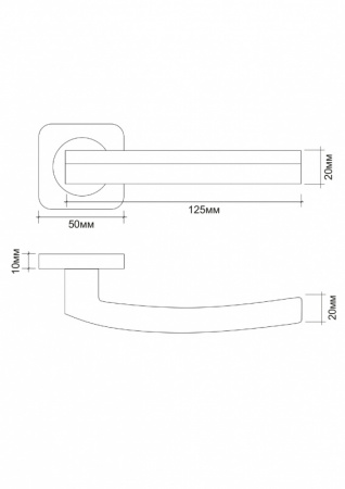 Ручка VETTORE R06.033 AB (бронза)