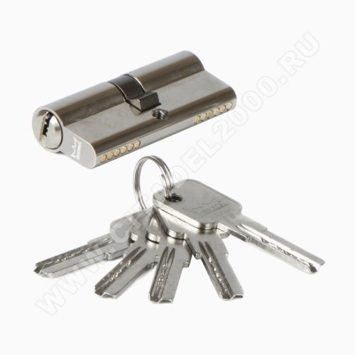 DORMA Цилиндровый механизм CBR-1 70 (35х35) ключ/ключ, никель
