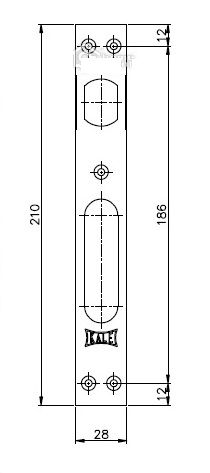 Ответная планка 80105 к САМ 4-31 г.Рязань