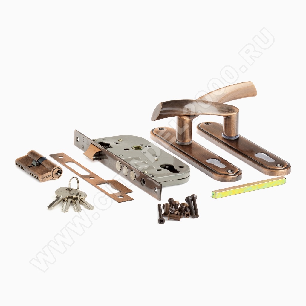 Аллюр Замок врезной 103/3 AC (ст.медь) Аллюр Замок врезной 103/3 AC (ст.медь)