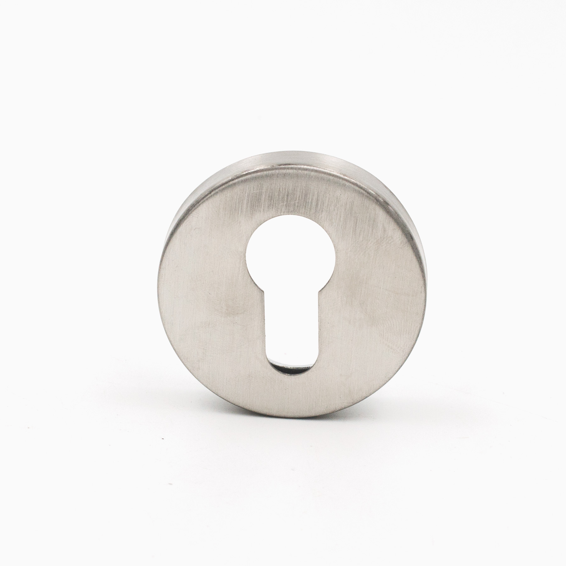 Накладка круглая под цилиндр INOX (2 шт.) (нержавеющая сталь) Накладка круглая под цилиндр INOX (2 шт.) (нержавеющая сталь)