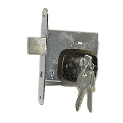 Kale  Замок врезной 257L-BS60-CP-5KEY-(w/oSP,w/oRos)- PB (75мм) (cувальдный)