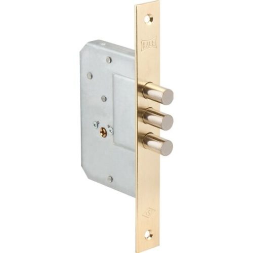 Kale  Замок врезной 189-3MF-BS45-BP-5KEY-(SP,Ros) (крест.ключ) STB 189f0000018