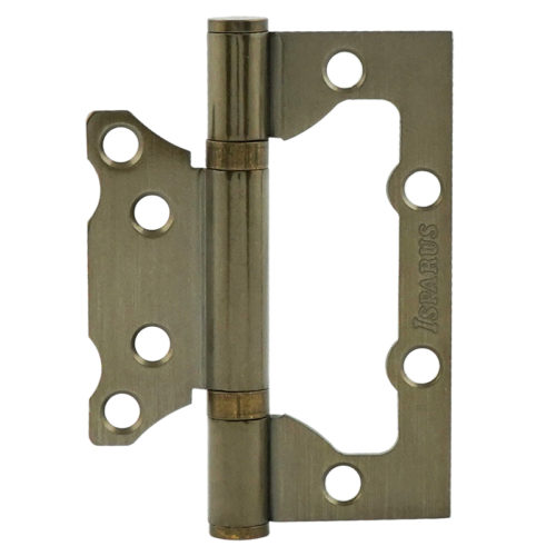 ISPARUS Петля без врезки 800-4  FHP AB (бронза) 100х74х2,5