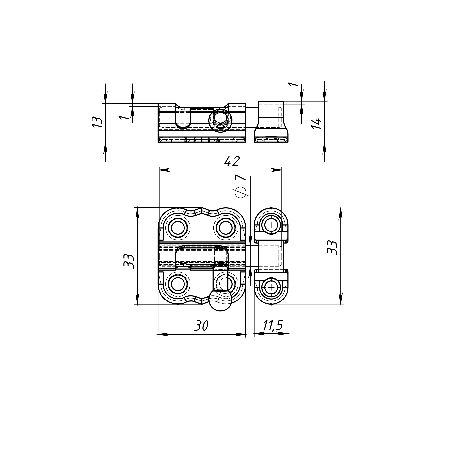 Шпингалет ЗТ-2-30 (ШФ-30) (белый) Шпингалет ЗТ-2-30 (ШФ-30) (белый)