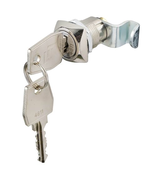 Замок почтовый Eurolock 0802 20 мм/180 ригель изогнут по образцу