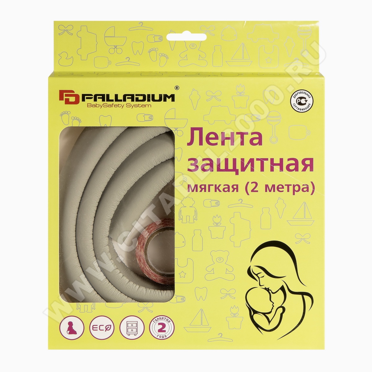 Лента защитная 2 м PALLADIUM BS 46.31 серый Лента защитная 2 м PALLADIUM BS 46.31 серый