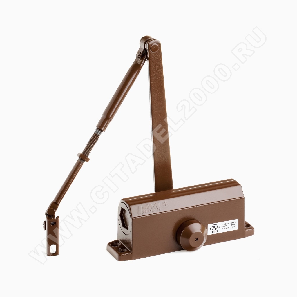 Н-М Доводчик №3S малый (50-80 кг) - коричневый - морозостойкий Н-М Доводчик №3S малый (50-80 кг) - коричневый - морозостойкий