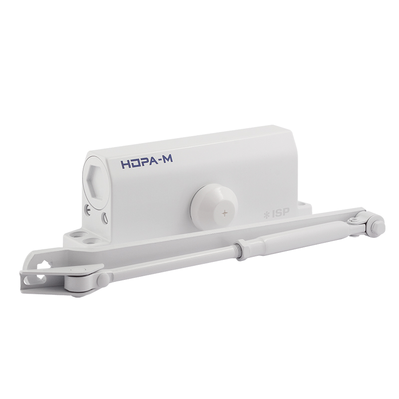 Н-М Доводчик ISP 450 (120-170 кг) - белый - морозостойкий Н-М Доводчик ISP 450 (120-170 кг) - белый - морозостойкий