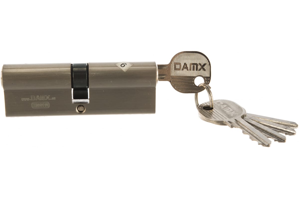 DAMX Цилиндр прос. ключ-ключ N 90 mm SN DAMX Цилиндр прос. ключ-ключ N 90 mm SN