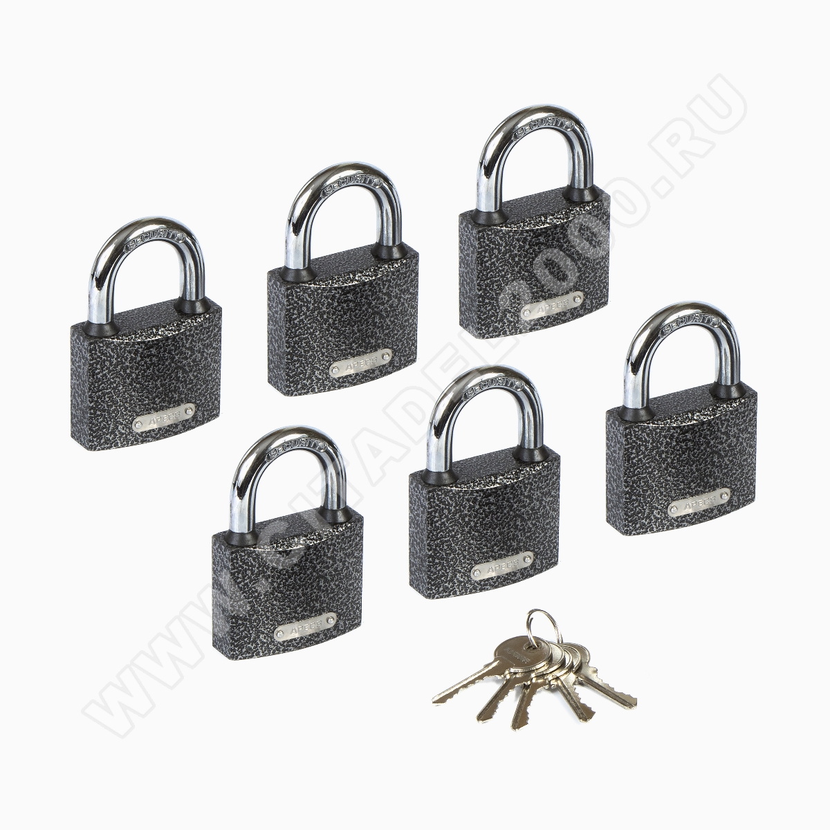 Замок навесной PD-01-63 (6 LOCKS+5 KEYS) Апекс Замок навесной PD-01-63 (6 LOCKS+5 KEYS) Апекс