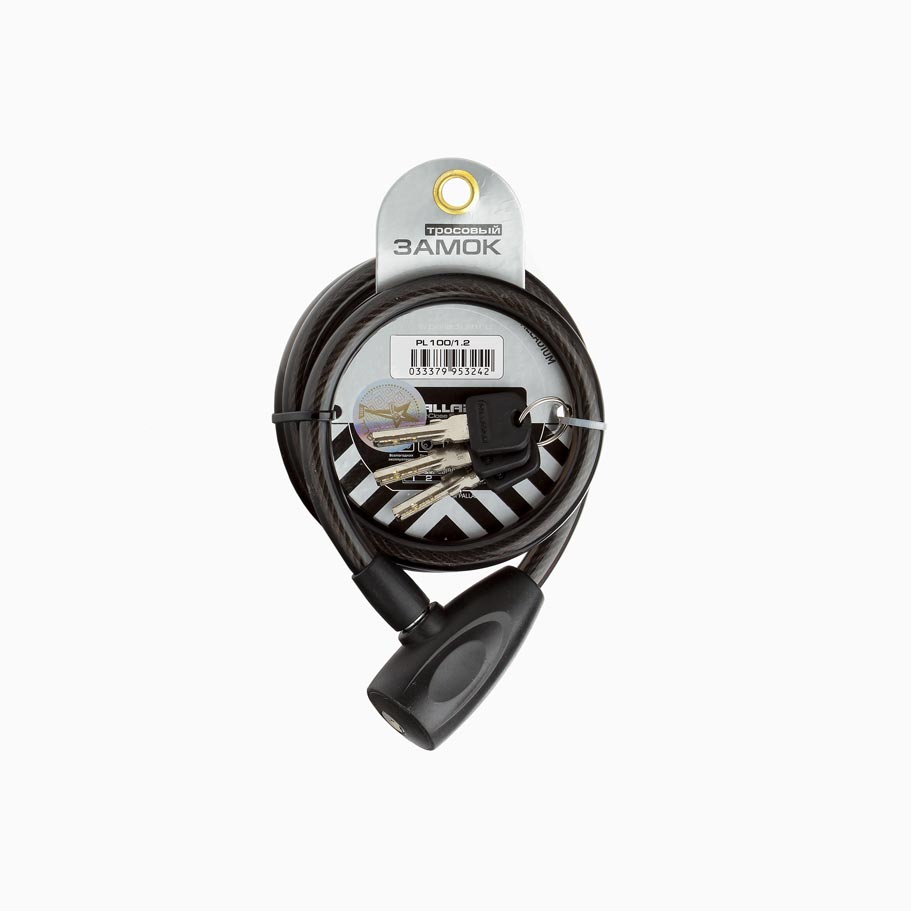 PALLADIUM Замок велосипедный PL 100/1.2 PALLADIUM Замок велосипедный PL 100/1.2