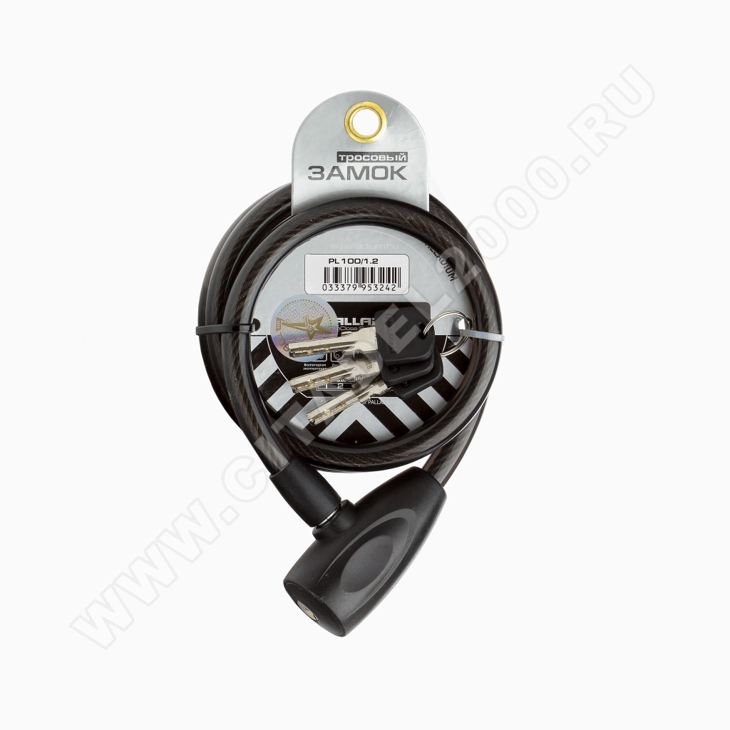 PALLADIUM Замок велосипедный PL 100/1.2 PALLADIUM Замок велосипедный PL 100/1.2
