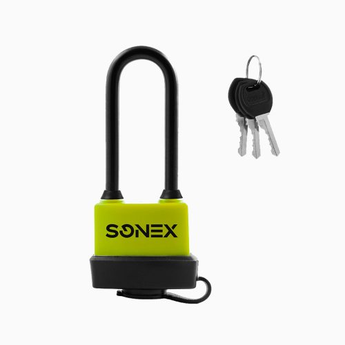 SONEX Замок навесной всепогодный ЗНВ-7д-45 (45мм) (3 ключа)