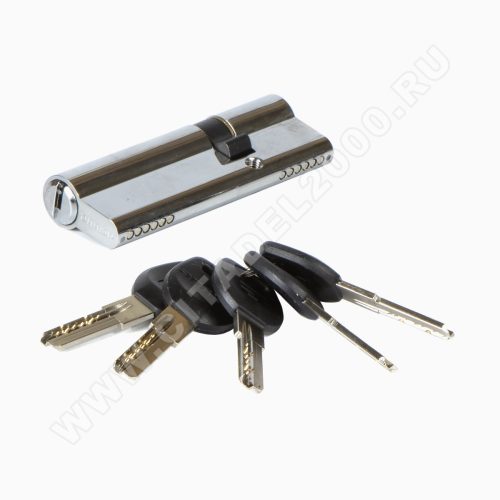 Аллюр Цилиндровый механизм HD F 90-5К CP (25х10х55) хром перф. кл/кл