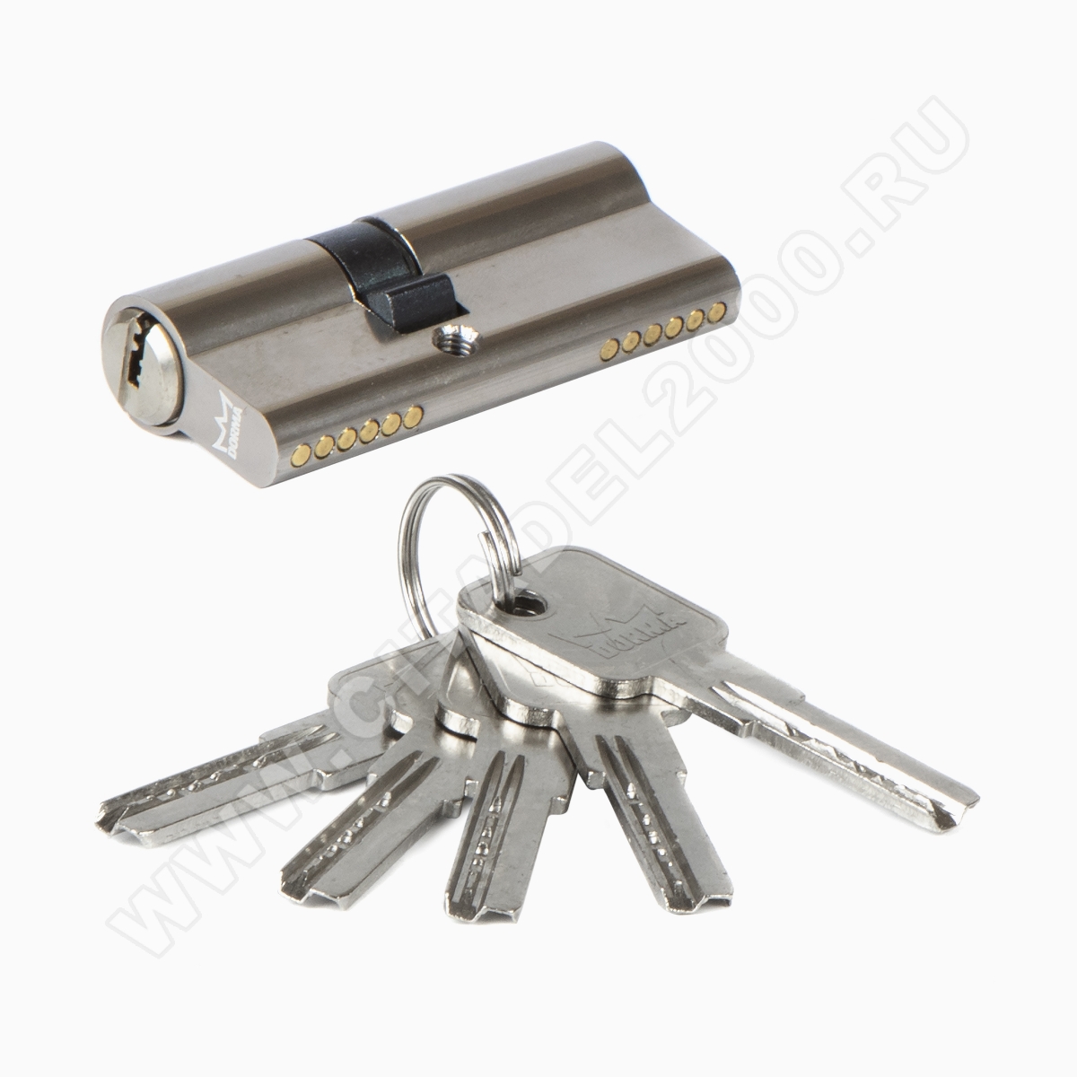 DORMA Цилиндровый механизм CBR-1 70 (30х40В) ключ/вертушка, никель DORMA Цилиндровый механизм CBR-1 70 (30х40В) ключ/вертушка, никель