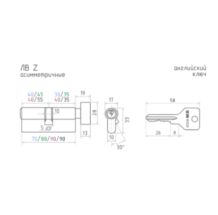 Н-М Личина STD Z ЛВ-90 (50-40в) (золото)