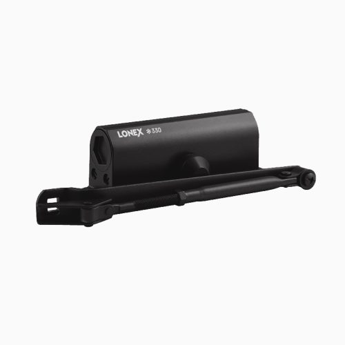 Н-М  Доводчик LONEX 330 (50-120 кг) - чёрный - морозостойкий